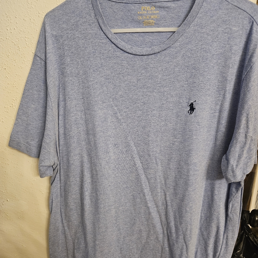 Men's Ralph Lauren Light Blue Polo Shirt Size XL